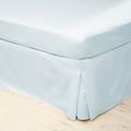 Duck Egg Blue - Front - Belledorm Easycare Percale Platform Valance