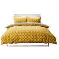 Saffron-Grey - Front - Belledorm Atlanta Duvet Cover Set