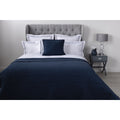 Navy - Front - Belledorm Crompton Quilted Throw