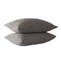 Soft Grey - Front - Belledorm Lisbon Chevron Pillow Sham (Pack of 2)