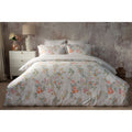 Grey - Front - Belledorm Rieva Floral Duvet Cover Set