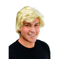 Blonde - Front - Bristol Novelty Mens Side Parting Wig