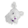 White-Purple - Back - Bristol Novelty Unisex Adults Faux Fur Rabbit Mask