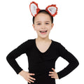 Brown-White - Back - Bristol Novelty Childrens-Kids Big Tail Fox Set