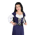 Dark Blue-White - Back - Bristol Novelty Childrens-Kids Forest Maid Costume