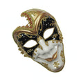 Black-White-Gold - Back - Bristol Novelty Unisex Adults Full Face Man Mask