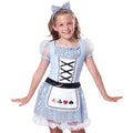 Blue - Back - Bristol Novelty Childrens-Kids Card Girl Costume