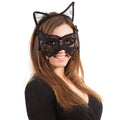 Black - Back - Bristol Novelty Cat Mask