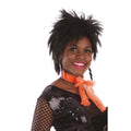 Orange - Back - Bristol Novelty Unisex Adults 80s Lace Scarf