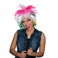 Multicoloured - Front - Bristol Novelty Womens-Ladies 80s Pop Icon Wig