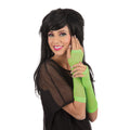 Green - Front - Bristol Novelty Unisex Adults Fingerless Fishnet Gloves (1 Pair)