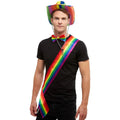 Rainbow - Back - Bristol Novelty Unisex Adults Rainbow Sash