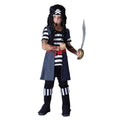 Multicoloured - Front - Bristol Novelty Boys Tattooed Pirate Costume