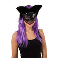 Black - Front - Bristol Novelty Womens-Ladies Transparent Evil Pirate Mask