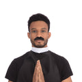 Black-White - Back - Bristol Novelty Mens Vicar Costume Kit