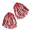 Red-White - Front - Bristol Novelty Pom Poms (Pair)