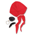 Red-Black-Gold - Front - Bristol Novelty Pirate Fancy Dress Accessories Kit