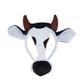 White-Black - Front - Bristol Novelty Unisex Adults Cow Mask