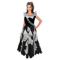 Black-Grey - Front - Bristol Novelty Girls Zombie Prom Queen Dress