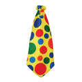 Yellow - Front - Bristol Novelty Long Clown Tie