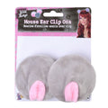 Grey-Pink - Front - Bristol Novelty Unisex Mouse Ear Clip Ons