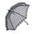 Black - Front - Bristol Novelty Lace Parasol