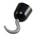 Black-Grey - Front - Bristol Novelty Plastic Pirate Hook Costume Accessory