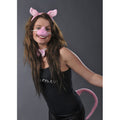 Pink - Back - Bristol Novelty Unisex Pig Fancy Dress Accessories Set With Sound