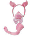 Pink - Front - Bristol Novelty Unisex Pig Fancy Dress Accessories Set With Sound