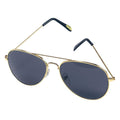 Gold - Front - Bristol Novelty Unisex Adults 70s Biker Glasses