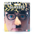 Black - Front - Bristol Novelty Unisex Adults Novelty Glasses with Vinyl Nose