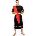 Black - Back - Bristol Novelty Mens Toga Caesar Costume