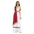 White-Red - Back - Bristol Novelty Womens-Ladies Greek Goddess Costume