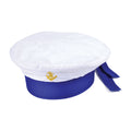 White-Blue - Front - Bristol Novelty Childrens-Kids Sailor Hat