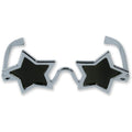 Silver - Front - Bristol Novelty Star Shaped Glasses