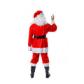 Red-White - Side - Bristol Novelty Unisex Adults Fur Complete Christmas Santa Costume