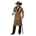 Leopard - Front - Bristol Novelty Mens Pimp Costume