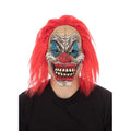 Red-Blue - Front - Bristol Novelty Unisex Adults Clown Circus Creep Halloween Mask