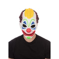 Multicoloured - Front - Bristol Novelty Unisex Adults Disturbed Clown Halloween Mask