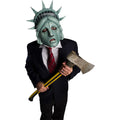 Green - Front - Bristol Novelty Unisex Adults Lost Liberty Mask