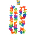 Multicoloured - Back - Bristol Novelty Hawaiian 4 Piece Flower Set