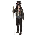 Black-Red - Front - Bristol Novelty Mens Voodoo Costume