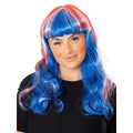 Blue-Red-White - Front - Bristol Novelty Union Jack Wig