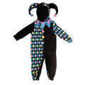 Black-Blue-Pink - Back - Bristol Novelty Baby Court Jester Costume