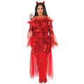 Red - Front - Bristol Novelty Womens-Ladies Devil Costume