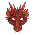 Red - Front - Bristol Novelty Unisex Adults Dragon Mask