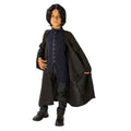 Black-Navy - Front - Harry Potter Childrens-Kids Severus Snape Costume