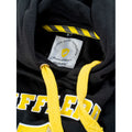 Black - Side - Harry Potter Unisex Adult Deluxe Hufflepuff Hoodie