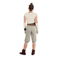 Beige - Back - Star Wars Womens-Ladies Deluxe Rey Costume