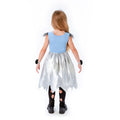 Blue-Silver-Black - Back - Bristol Novelty Miss Halloween Gothic Costume